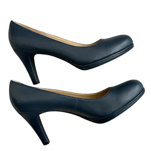 Naturalizer Michelle Pumps Leather Shoes Navy Women’s Size 9 Classic Neutral thumbnail 7