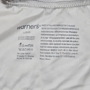 Warners Cloud 9 Wireless Bra RM1041A Tan Beige Large Easy Size Comfort Back thumbnail 5
