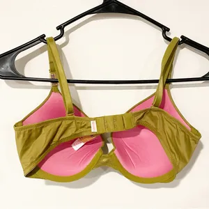 Victoria's Secret Pink Size 34C Green Wear Everywhere Super Push Up Bra‎ NEW thumbnail 3