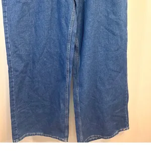 BDG‎ Urban Outfitters Womens High Rise Wide Leg Jeans Medium Wash Blue Size 28 thumbnail 5