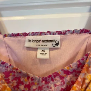 Maternity for Target Pink and Orange Mini Dress thumbnail 3