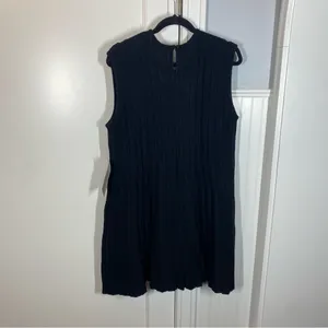 TUCKERNUCK Pomander Place Black Sleeveless Adi Knit Dress NWT Size XXL LBD prep‎ thumbnail 8