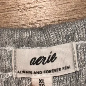 Aerie Keep It 100 Terry Shorts in Light Gray thumbnail 4