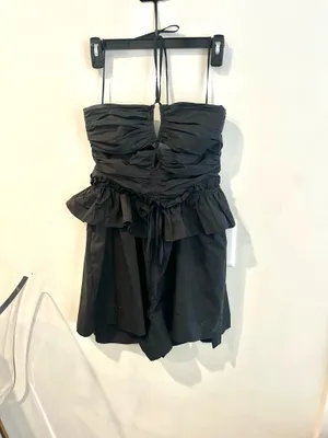 Olivaceous Ulla Johnson inspired romper thumbnail 2