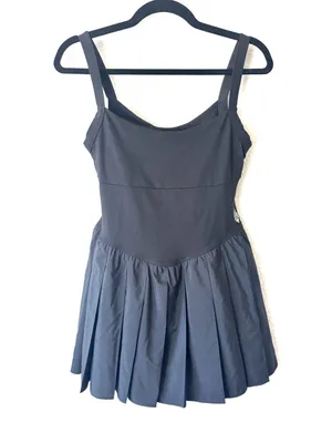 Free People FP Movement Black Swing Of Things Dress Romper Size Small thumbnail 3