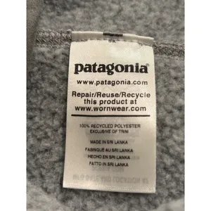Patagonia Better Sweater Full Zip Jacket Birch Grey Womens Small 25543 Gorpcore thumbnail 7