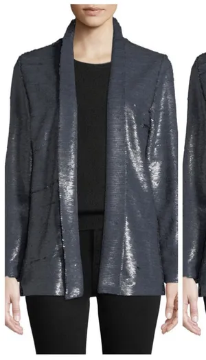 Cupcake and cashmere jacket SZ M Gray Size M thumbnail 1