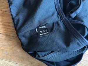 SheIn One shoulder built in bra top thumbnail 3