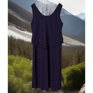 Studio 1 Sleeveless Purple Formal Gown Lined‎ Women's Size 16 Sequins and Beads thumbnail 4