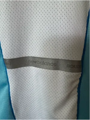 New Balance Fitted Turquoise Cap Sleeve Athletic Tee size large thumbnail 6