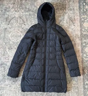 The North Face Gotham Parka II Black Down Insulated Hooded Jacket 550 XS thumbnail 1