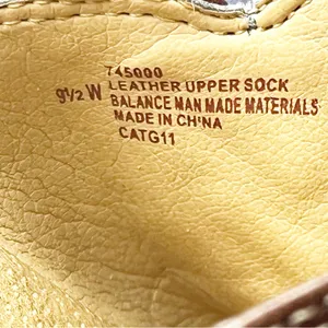 SOFTSPOTS Brown Soft Leather Lace Detail Slip On Mules Size 9.5W thumbnail 2