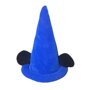 Vintage 90s Disney Parks Sorcerer Mickey Fantasia Wizard Hat Ears Disneyland thumbnail 4
