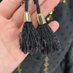 Altuzarra + Target Black Maxi Dress Gold Sequins Long Sleeves Cocktail Size 6 thumbnail 7