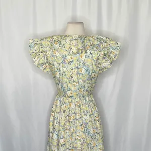 O.P.T. Kate Floral Ruffled Midi Dress One Pretty Time Pockets Ruffles‎ Small thumbnail 11