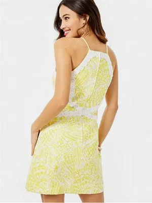 Lilly Pulitzer Women's 16 Pearl Lined Stretch Shift Dress thumbnail 2