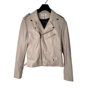 The Reset R Label Vegan Leather Classic Moto Jacket women's size small thumbnail 2