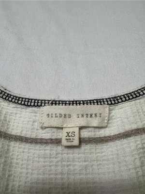 White and Black Sassy Tank Top thumbnail 5
