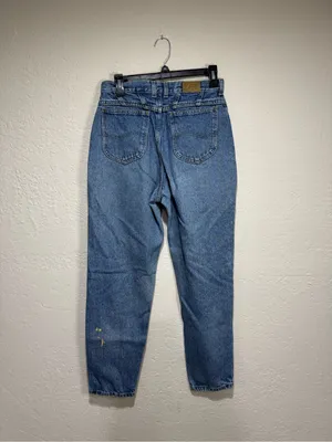 Vintage Lee High-Waisted Tapered Jeans thumbnail 3