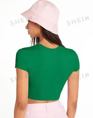 Green Cropped Top Size XS thumbnail 3