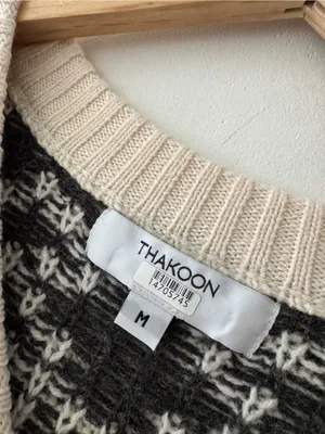Thakoon‎ x Rent The Runway Fair Isle Wool Sweater Dress thumbnail 8