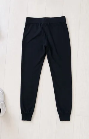 Nike Women's Sportswear Club Jogger Pants Sweatpants Black Small thumbnail 2