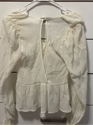 Free People Daia Puff Sleeve Top thumbnail 3