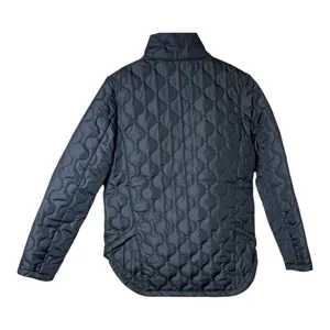 Pulse Black Quilted Winter Jacket thumbnail 2