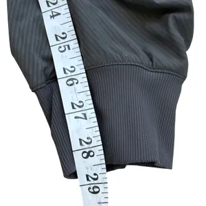 Lululemon Beyond the Studio Jogger Women 8 Graphite Herringbone‎ Ruched Pant thumbnail 7