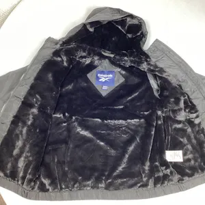 Reebok Women’s Faux Fur Lined Hooded Windbreaker Jacket Medium NEW! Retail $120 thumbnail 3