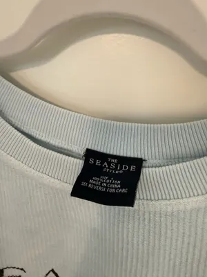 The Seaside Style Crewneck Seaside Light Blue thumbnail 2