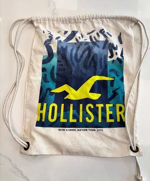 Hollister High School Nation Tour 2019 Drawstring Backpack thumbnail 1