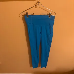 Lululemon Fast and Free 25” High-Rise Leggings in Azure thumbnail 3