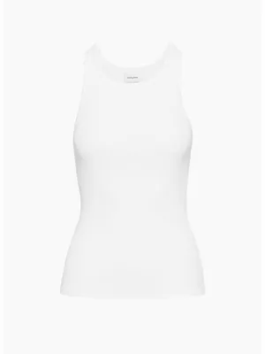 Sunday Best Honor Hip Tank in white, size XS thumbnail 1