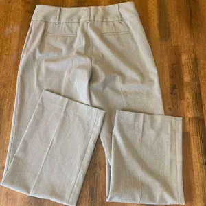 Rafaella Trousers 8 Elegant Beige Wide Leg Pants Business Casual Office thumbnail 6