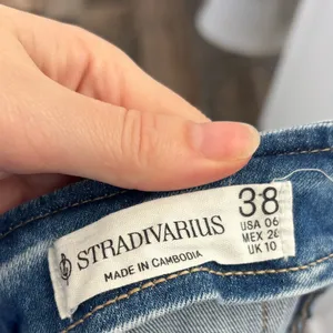 Stradivarius midi denim skirt thumbnail 4