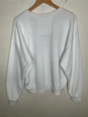 Aviator Nation logo crewneck sweatshirt white small thumbnail 7