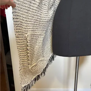 Free People Love Me Tender Open Knit Cardigan with Fringe and Hood thumbnail 2