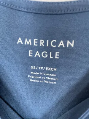 NWT American Eagle Outfitters Women’s Mini Dress Scoop Neck Blue Size XS thumbnail 6
