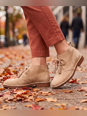 HUSH PUPPIES Cyra Catelyn Suede Ankle Booties thumbnail 2