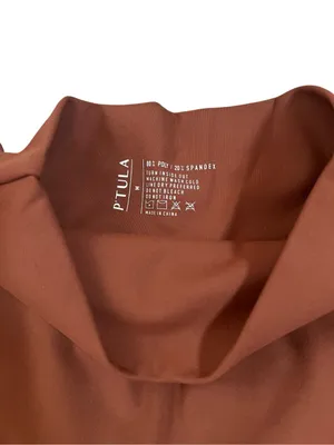 Ptula Sierra Leggings Sienna Rust Brown Buttery Soft High Waist Sz M thumbnail 7