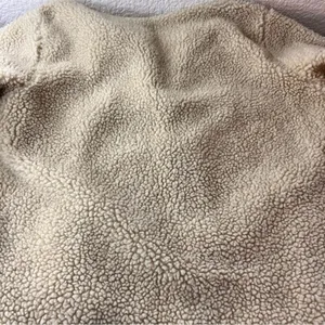 Abercrombie & Fitch Oversized Sherpa Zip‎ Up Bomber Jacket Size M thumbnail 10