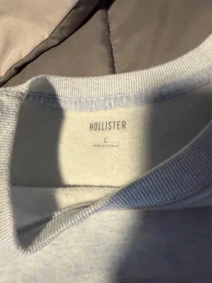 Hollister Light Blue Crewneck thumbnail 2