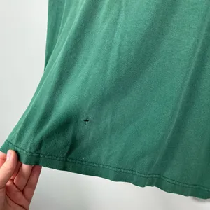 The Vintage Shop Vintage 90s Nature Embroidered Deer Mock Neck Lazy F Ellisburg PA Thrashed Tee L thumbnail 6