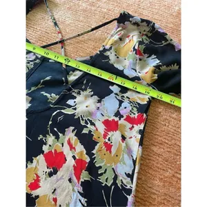 Billabong Secret Moons Floral Long Sleeve Romper Women's Size Small thumbnail 6
