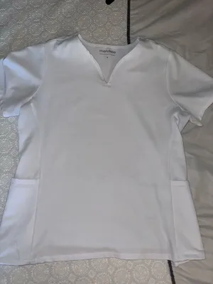 White scrub top M Size M thumbnail 1