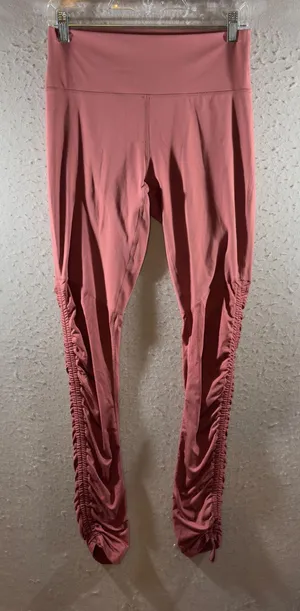 1689 | NWT Fabletics Cashel Activewear PowerForm Ruched Leggings Pink Womens‎ M thumbnail 1