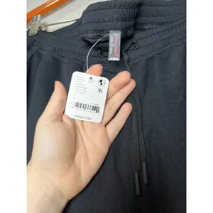 Free People Movement Black One On One Mesh Pants Size Large NWT $98 retail rare thumbnail 6