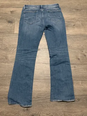 DRIFTWOOD Women's Dark Blue Flare Jeans Kelly size 31 thumbnail 5