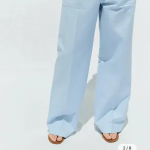 Zara Straight-cut trousers with a metal button 3444/133/403 size small S thumbnail 2